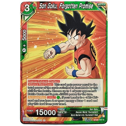 Son Goku, Forgotten Promise BT28-141